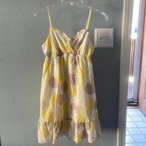 Old Navy yellow summer dress